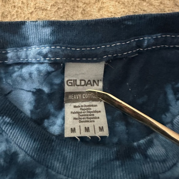 Journey Blue Tie Dye 2023 World Infinity Wings World Tour Men Size Medium - Picture 3 of 5